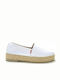 Ragazza Women's Leather Espadrilles White