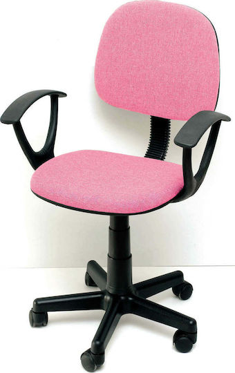 Kinderstühle Schreibtischstuhl Rosa K08635-5 41x53x89cm