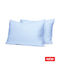 Sunshine Cotton Feelings Σετ Μαξιλαροθήκες με Φάσα 103 Light Blue 50x70εκ.