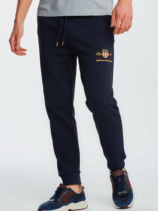 Cargo Pantaloni de trening cu Elastic Albastru marin