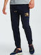 Gant Men's Sweatpants with Rubber Navy Blue