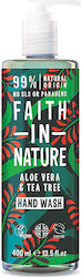 Faith in Nature Aloe Vera & Tea Tree 400ml Faith in Nature Aloe Vera & Tea Tree 400ml