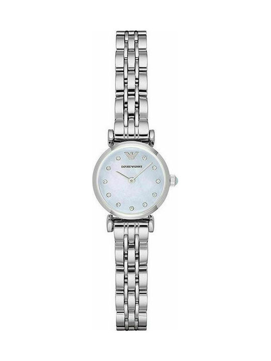 Emporio Armani Watch with Silver Metal Bracelet