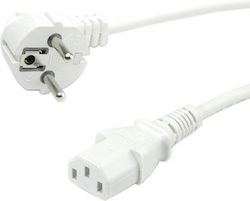 Value Schuko - IEC C13 Cable 2m White (19.99.1019-50) Value Schuko - IEC C13 Cable 2m White (19.99.1019-50)