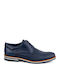 L'uomo Leder Herren Freizeitschuhe Blau