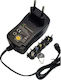 Minwa Universal Power Adapter Adjustable Voltage 3 to 12V 2.25A with Power 27W with Plug Set (MW CL3R25GS)