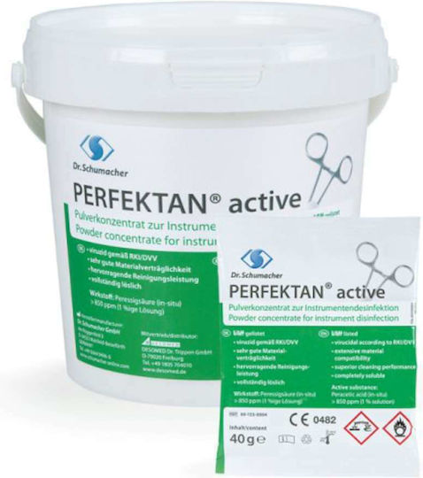 Bournas Medicals Ειδικό Καθαριστικό για Απολύμανση Perfektan Active Σκόνη 1kg