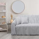 Das Home Three-Seater Sofa Throw Jacquard 180x300cm Beige