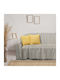 Das Home Das Home Sofa Throw Jacquard 180x250cm Yellow