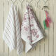 Melinen Rose Towel made of 100% Cotton 40x60cm 2pcs