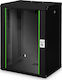 Digitus Монтиран на стена Рак кабинет 16U 60x45x45см Черен DN-19 16-U-SW