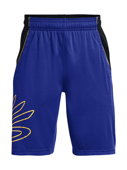 Αθλητικό Παιδικό Σορτς/Βερμούδα Curry Hoops Μπλε