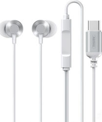 Remax RM-512a In-Ear Freihändig Kopfhörer mit Stecker USB-C Weiß