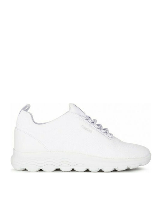 Geox D Spherica A Γυναικεία Ανατομικά Sneakers Λευκά