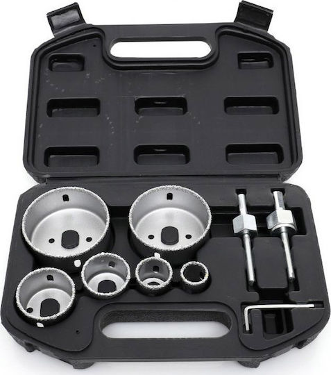Kraft & Dele Diamond Hole Saw Set for Firebrick 800gr