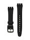 Swatch Curea de cauciuc Negru 19mm