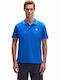 Polo Herrenbluse Kurzarm Blaue