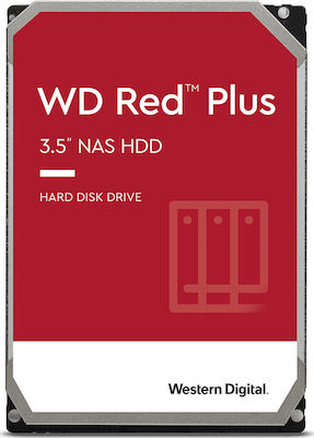 Western Digital Red Plus 12TB HDD Hard Disk 3.5" SATA III 7200rpm cu 256MB Cache pentru NAS