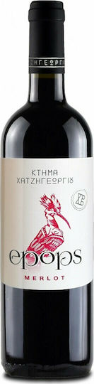 Ktima CHatzigeorgiou Wine Epops Merlot Red Dry 750ml
