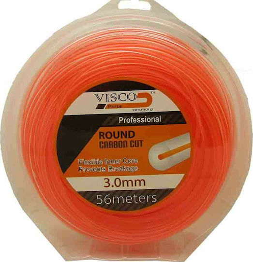 Visco Parts 3053 Linie pentru tăierea ierbii Rotundă De lungime 56m și de grosime 3mm