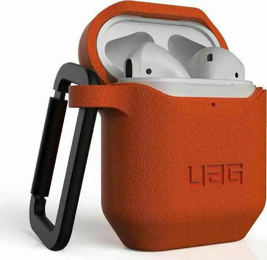 UAG Standard Issue Калъф с кука в Червен цвят за Apple AirPods 1 / AirPods 2