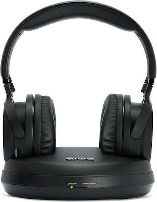 Aiwa WHF-880 Wireless/Wired Over Ear Headphones TV with 10 hours of Operation Blacα