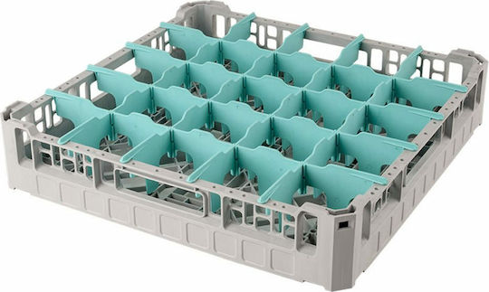 Plast Port Gläserspülerkorb 50x50Stück