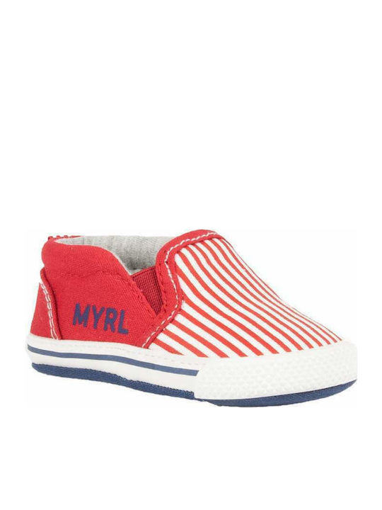 Mayoral Βρεφικά Sneakers Αγκαλιάς Κόκκινα