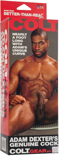 Calexotics Colt Adam Dexter's Genuine Cock Реалистично дилдо с Топки и Вендуза Кафяв 21см