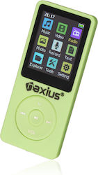 Naxius MP-10 MP4-Spieler (64GB) mit Bildschirm TFT 1.8" Grün Grün