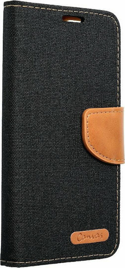 Canvas Book Υφασμάτινο Μαύρο (Galaxy A32 5G)