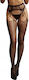 Shots Le Desir Shredded Suspender Pantyhose Sexy Καλσόν Μαύρο
