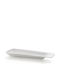 GTSA Serving Platter Rectangular made of Porcelain White 30x10cm