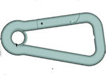 Lalizas Hook Ασύμετρος 316 8mm