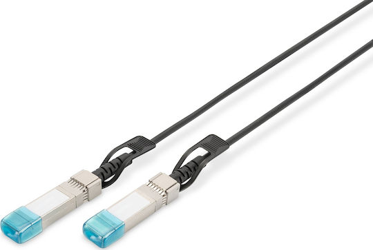 Digitus Καλώδιο Οπτικής Ίνας SFP+ 2m Μαύρο