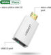 Ugreen Μετατροπέας micro USB male σε USB-A female Λευκό 1τμχ 30529