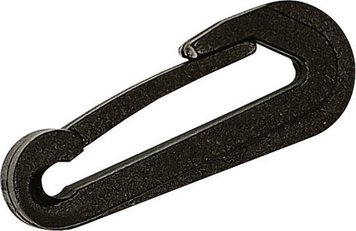 Lalizas Hook Boat Deck Plastic 48mm for F5mm Black Rope48mm
