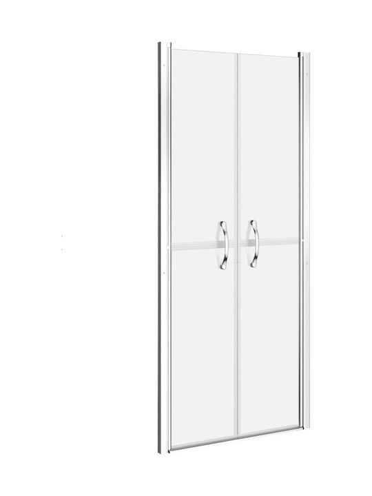 vidaXL Διαχωριστικό Ντουζιέρας με Ανοιγόμενη Πόρτα 71x190cm Fabric
