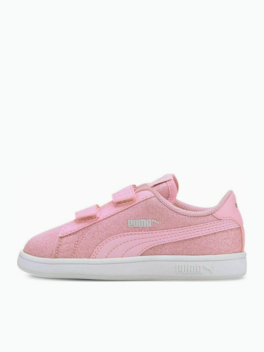 PUMA Smash Glitz Glam Παιδικά Sneakers με Σκρατ...
