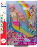 Παιχνιδολαμπάδα Γοργόνα Μεταμόρφωση Ουράνιο Τόξο για 3+ Ετών Barbie