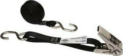 Seaflo Tie Down Strap Polyester 25mm x 5m With Stainless Steel Ratchet