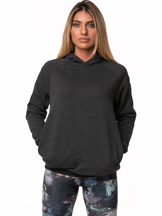 Bodymove Women's Hooded Sweatshirt Anthracite