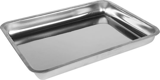 SuperCasa Νο2 Ταψί από Ανοξείδωτο Ατσάλι 29.5x39cm