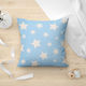 Lino Home Διακοσμητική Μαξιλαροθήκη Stel από 100% Βαμβάκι 601 Blue 45x45εκ.