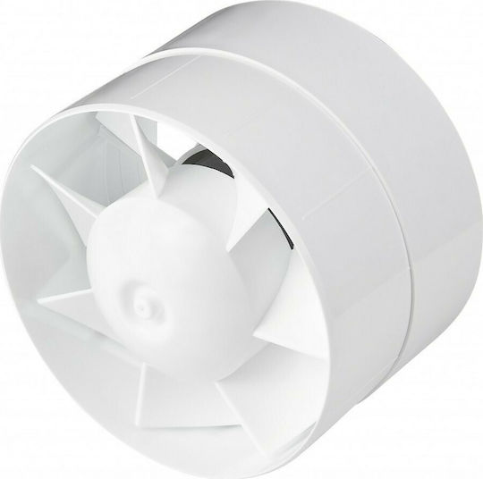 Awenta Εξαεριστήρας Αεραγωγών Makris Motor Διαμέτρου 100mm