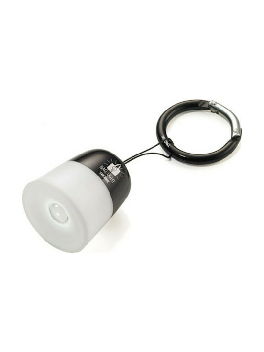 Troika Keychain Light with LED Black