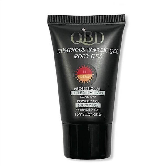 QBD Luminous Nail Acrygel Rose 11 15ml