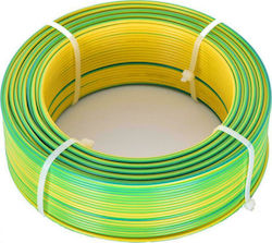 Cablel Καλώδιο Ρεύματος με Διατομή 1x2.5mm² σε Κίτρινο Χρώμα 100m