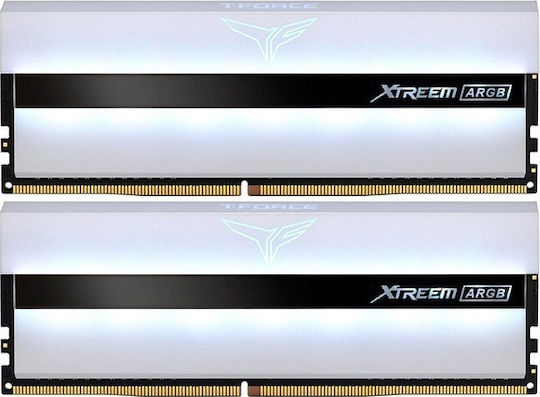 TeamGroup T-Force Xtreem ARGB White 16GB DDR4 RAM cu 2 module