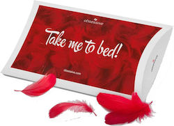 Obsessive Take me to Bed Feathers Red